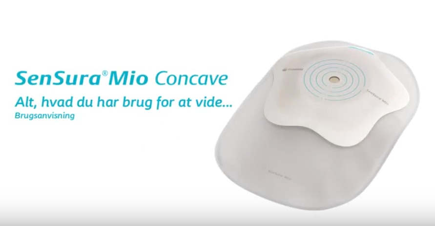 Sensura Mio Concave 1-dels kolostomipose