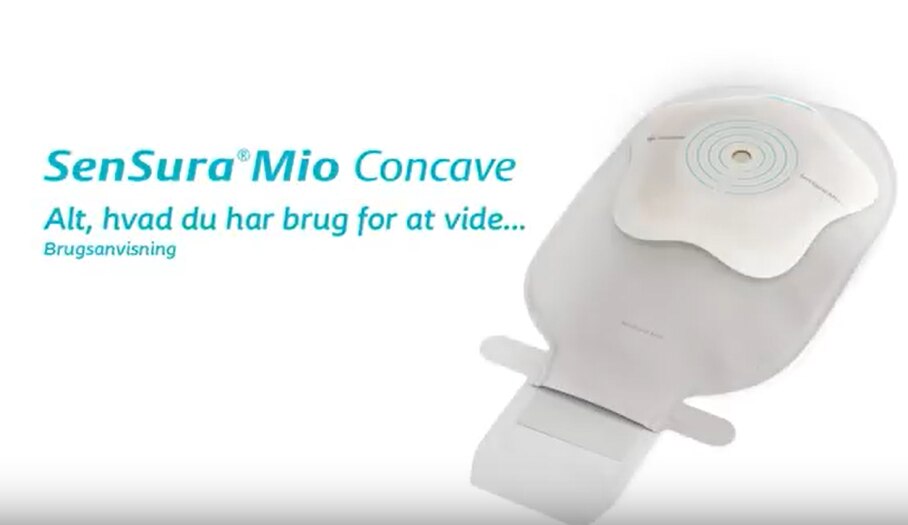 Sensura Mio Concave til stomiopererede som har brok og buler.